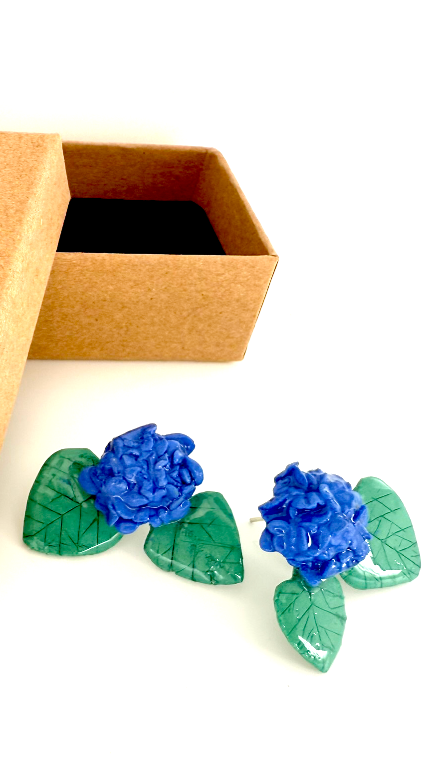 Pendientes Hortensia