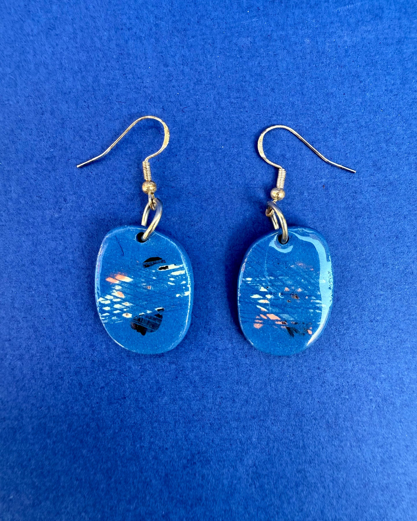 Pendientes azules de Brazuelo