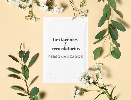 Invitación o recordatorio de evento personalizado