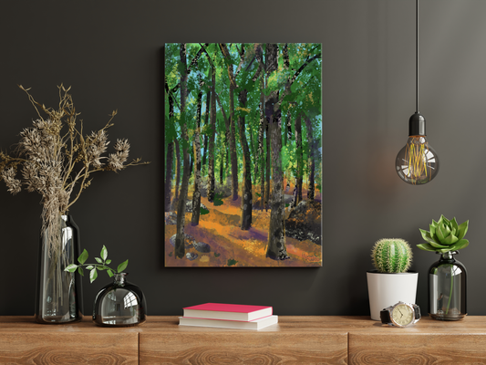 Ilustración Bosque de Sanabria