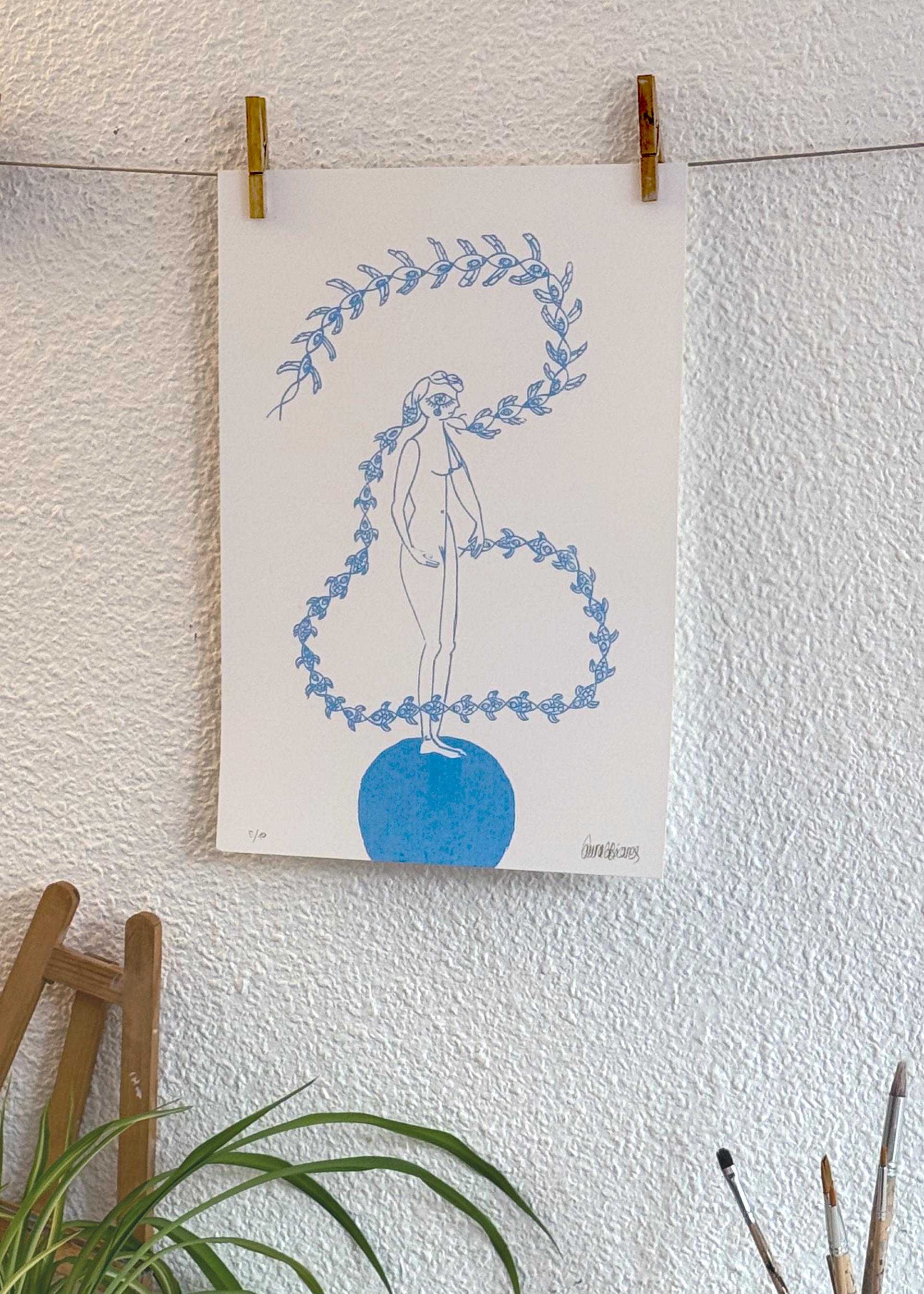 lamina-serigrafiada-kore-mar-aire-laura-becares-remolona
